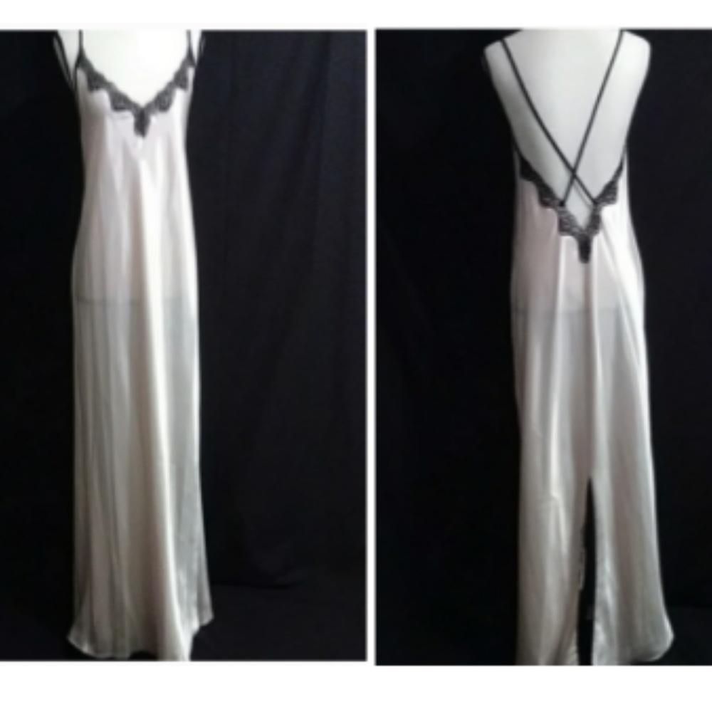 Petra fashions long  Light PINK and BLACK lace